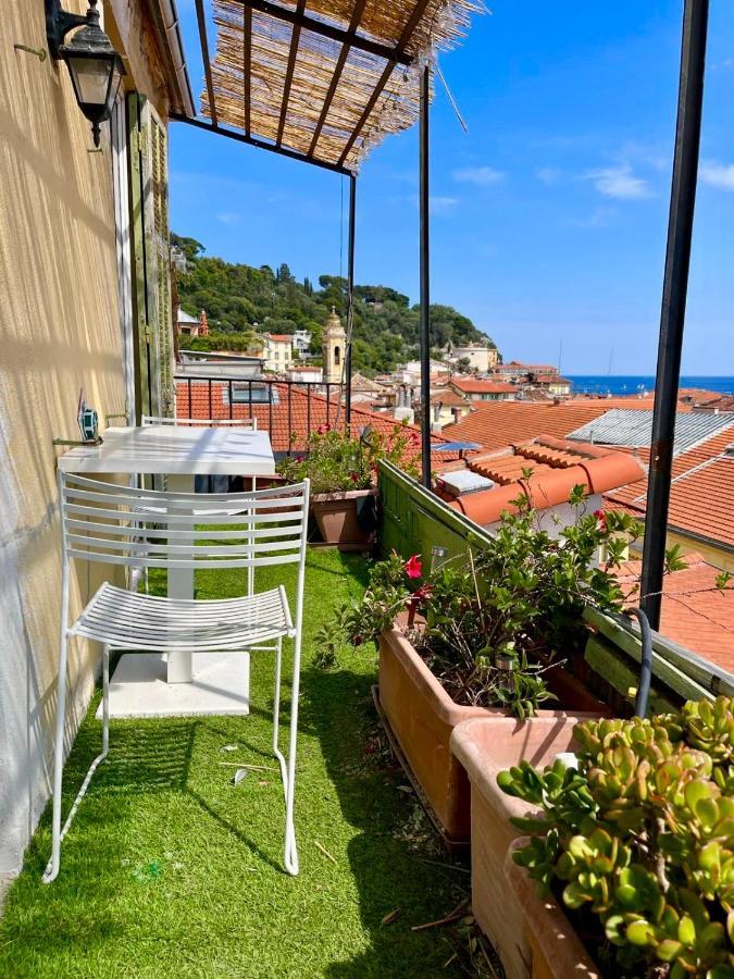 Cosy Penthouse Old Town Sea View Little Terraces Air Conditionned Niza Exterior foto